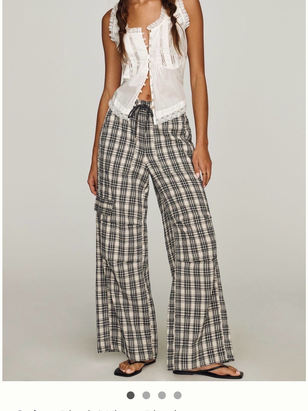 Pilcro Textured Cotton Cargo Pants Anthropologie  XXS